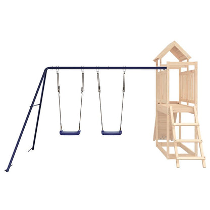 vidaXL Spielturm Massivholz Kiefer
