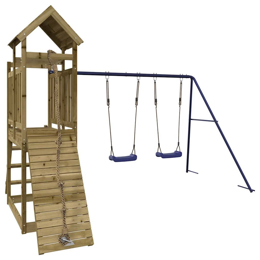 vidaXL Spielturm Imprägniertes Kiefernholz