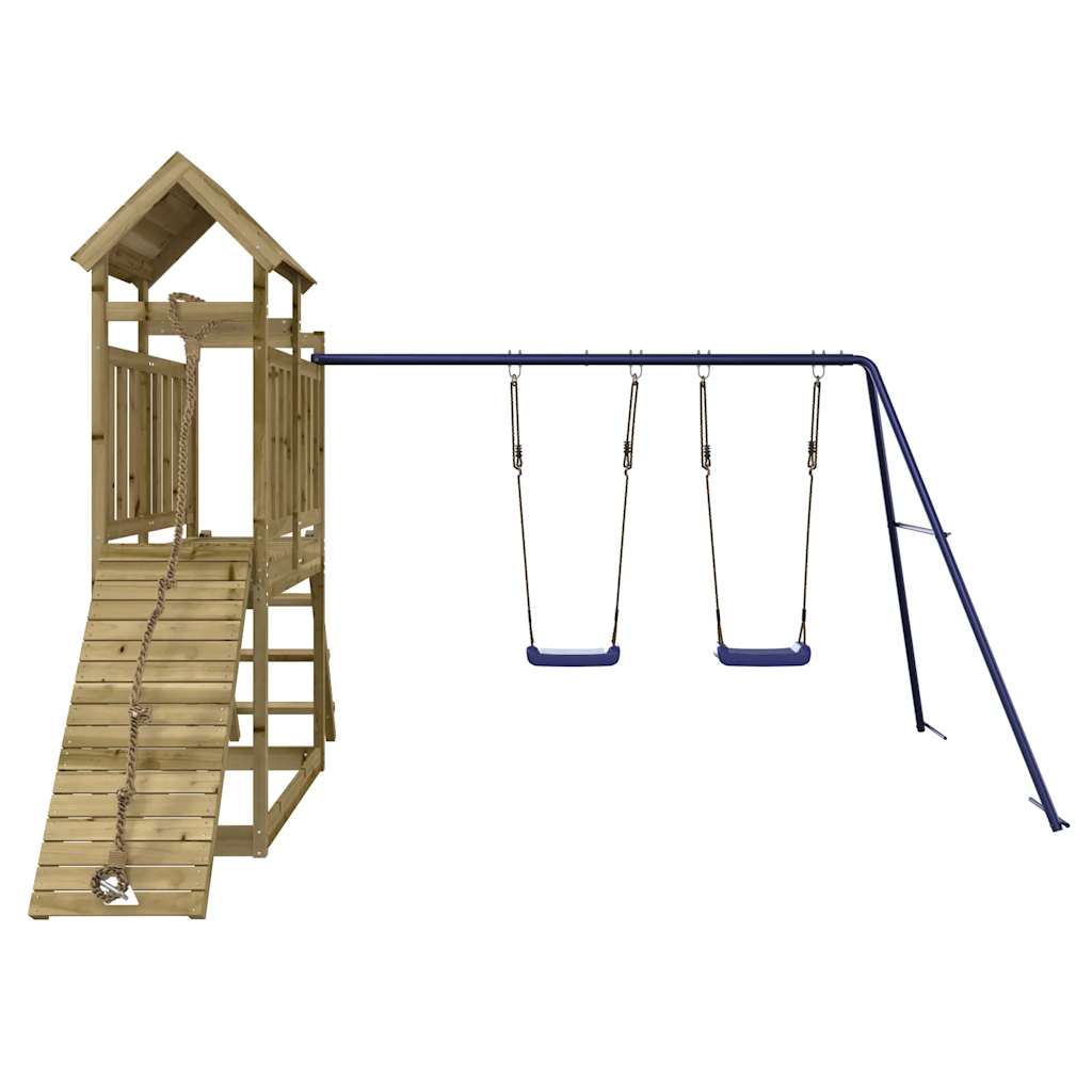 vidaXL Spielturm Imprägniertes Kiefernholz