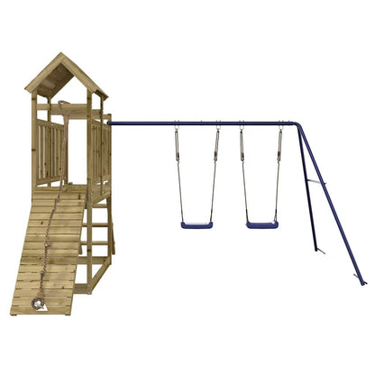 vidaXL Spielturm Imprägniertes Kiefernholz