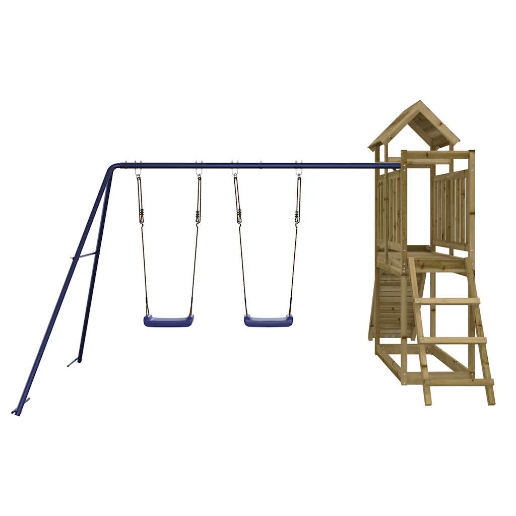 vidaXL Spielturm Imprägniertes Kiefernholz