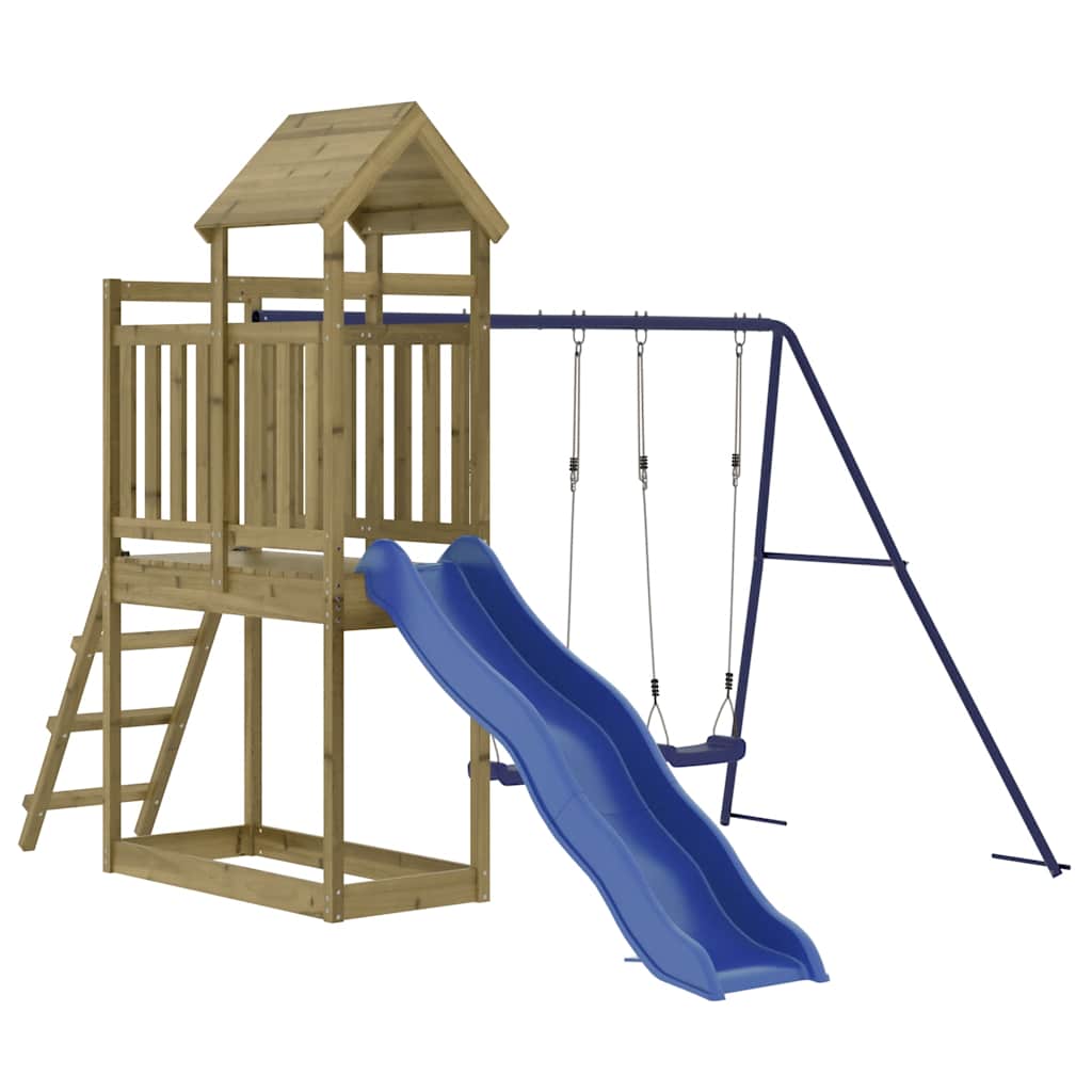 vidaXL Spielturm Imprägniertes Kiefernholz