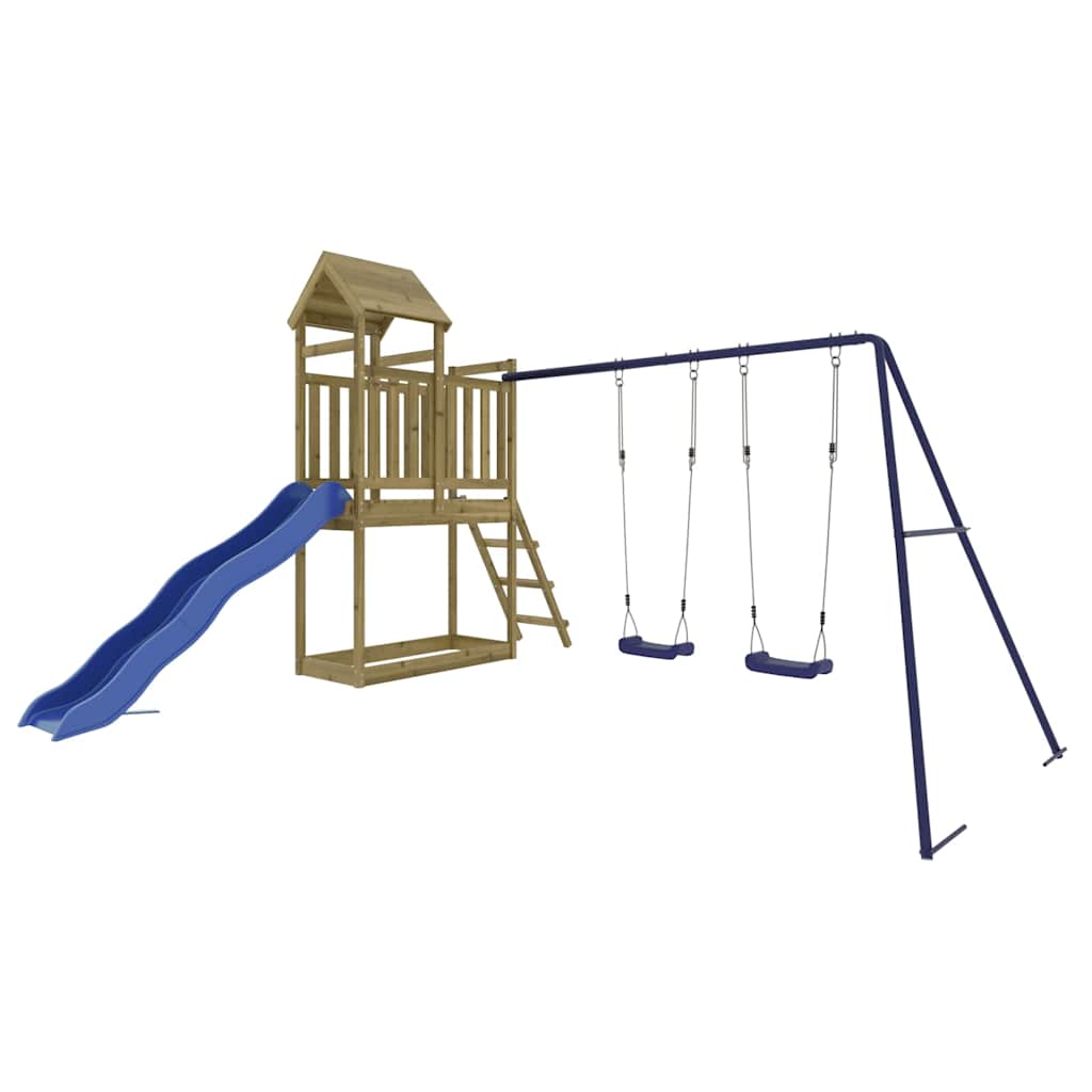 vidaXL Spielturm Imprägniertes Kiefernholz
