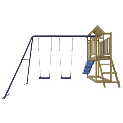 vidaXL Spielturm Imprägniertes Kiefernholz
