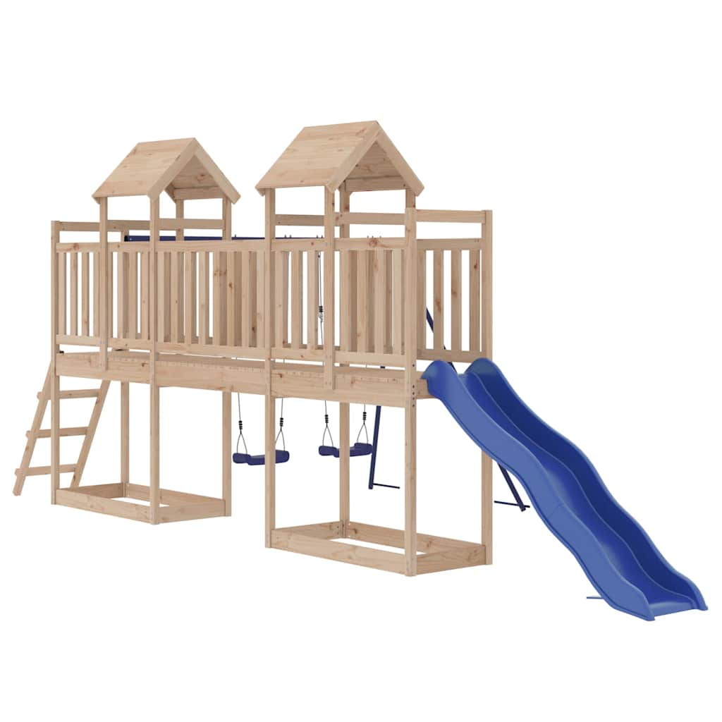 vidaXL Spielturm Massivholz Kiefer