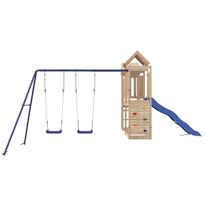 vidaXL Spielturm Massivholz Kiefer