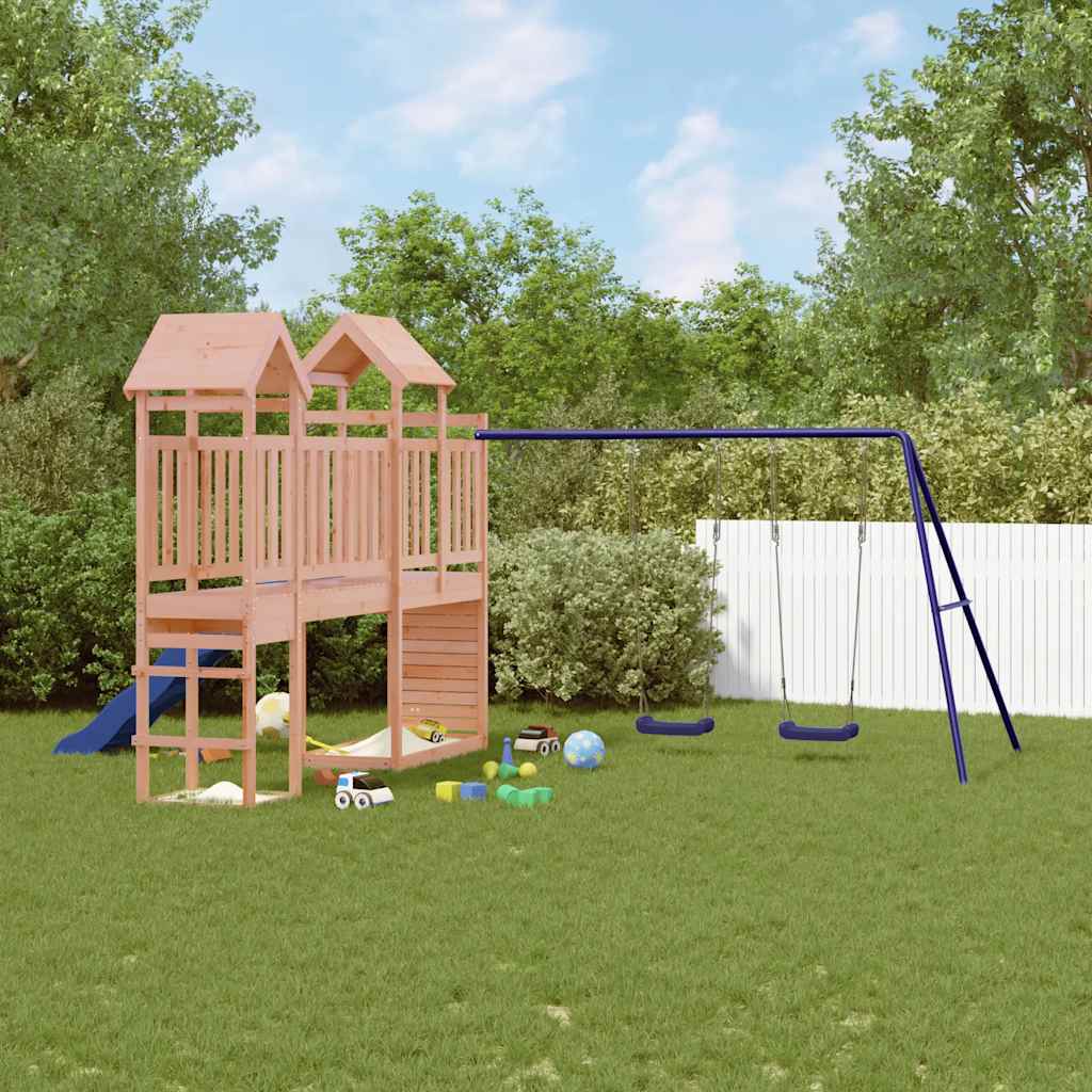 vidaXL Spielturm Massivholz Douglasie
