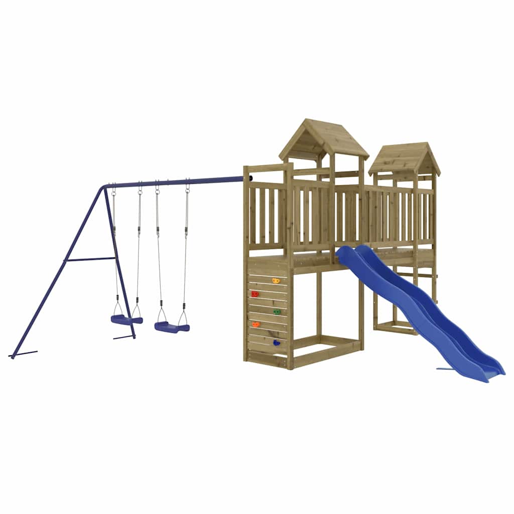 vidaXL Spielturm Imprägniertes Kiefernholz