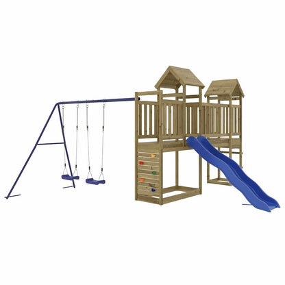 vidaXL Spielturm Imprägniertes Kiefernholz