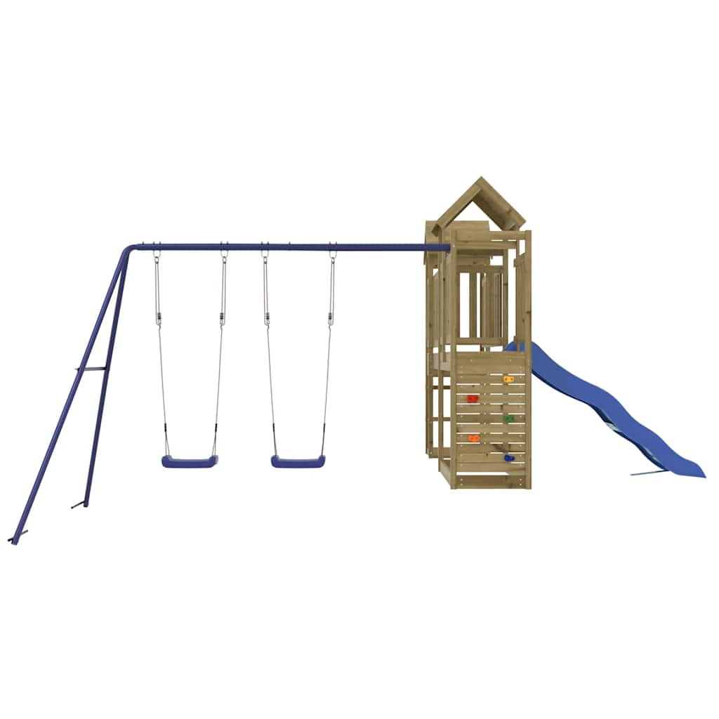vidaXL Spielturm Imprägniertes Kiefernholz