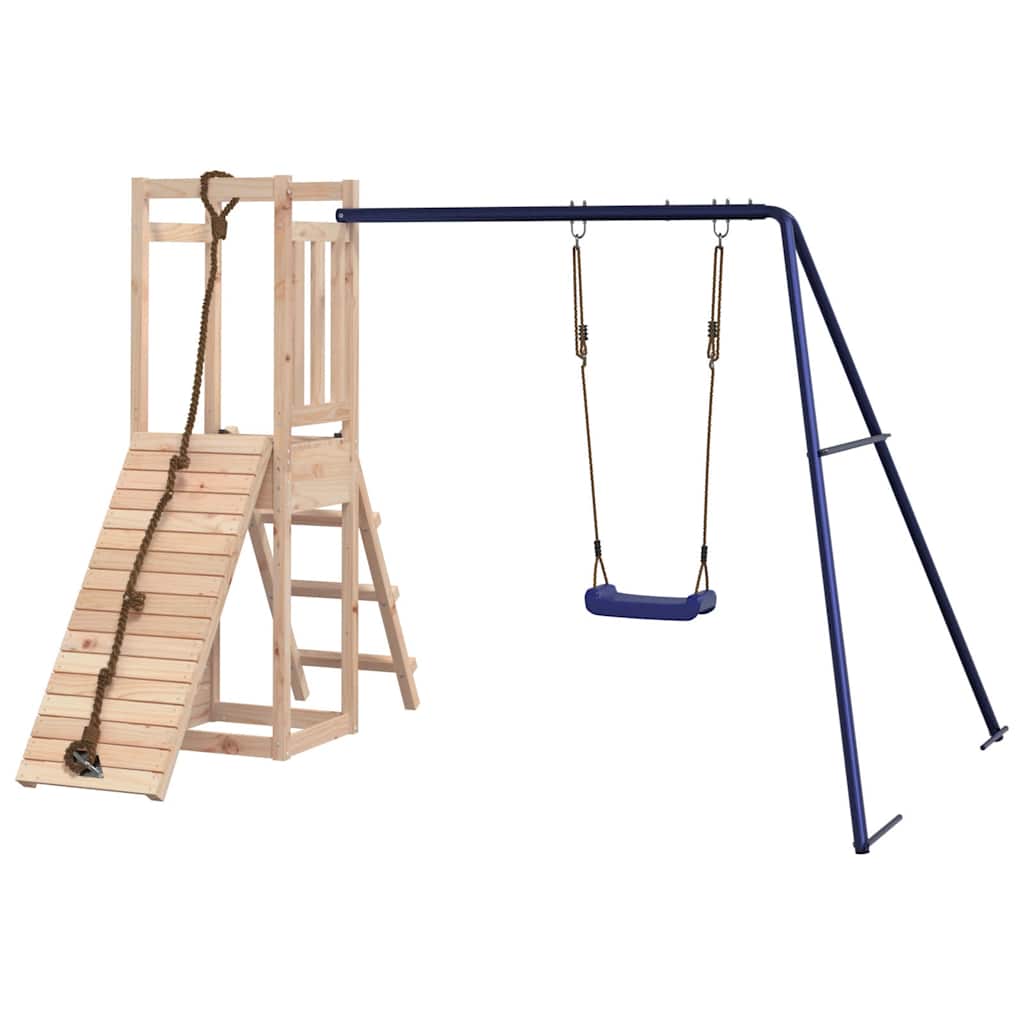 vidaXL Spielturm Massivholz Kiefer
