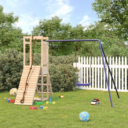 vidaXL Spielturm Massivholz Kiefer