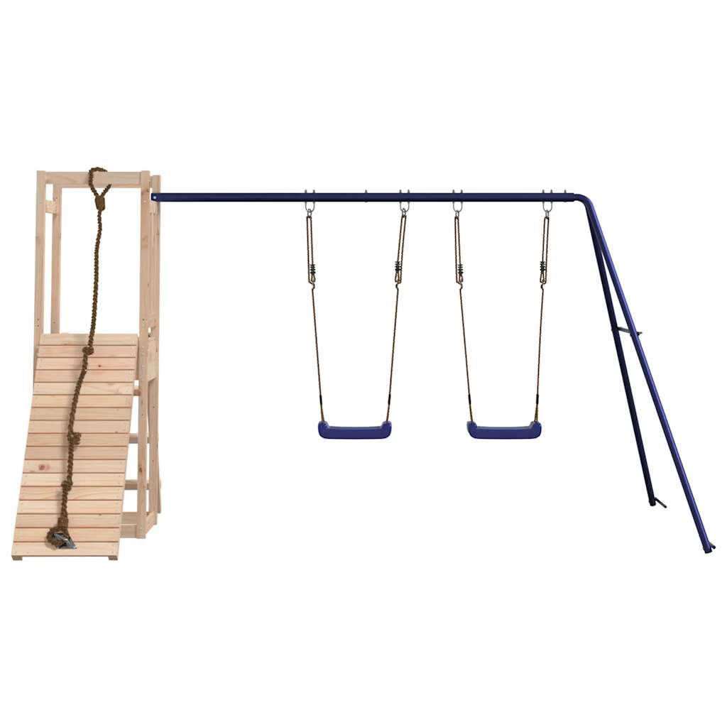 vidaXL Spielturm Massivholz Kiefer