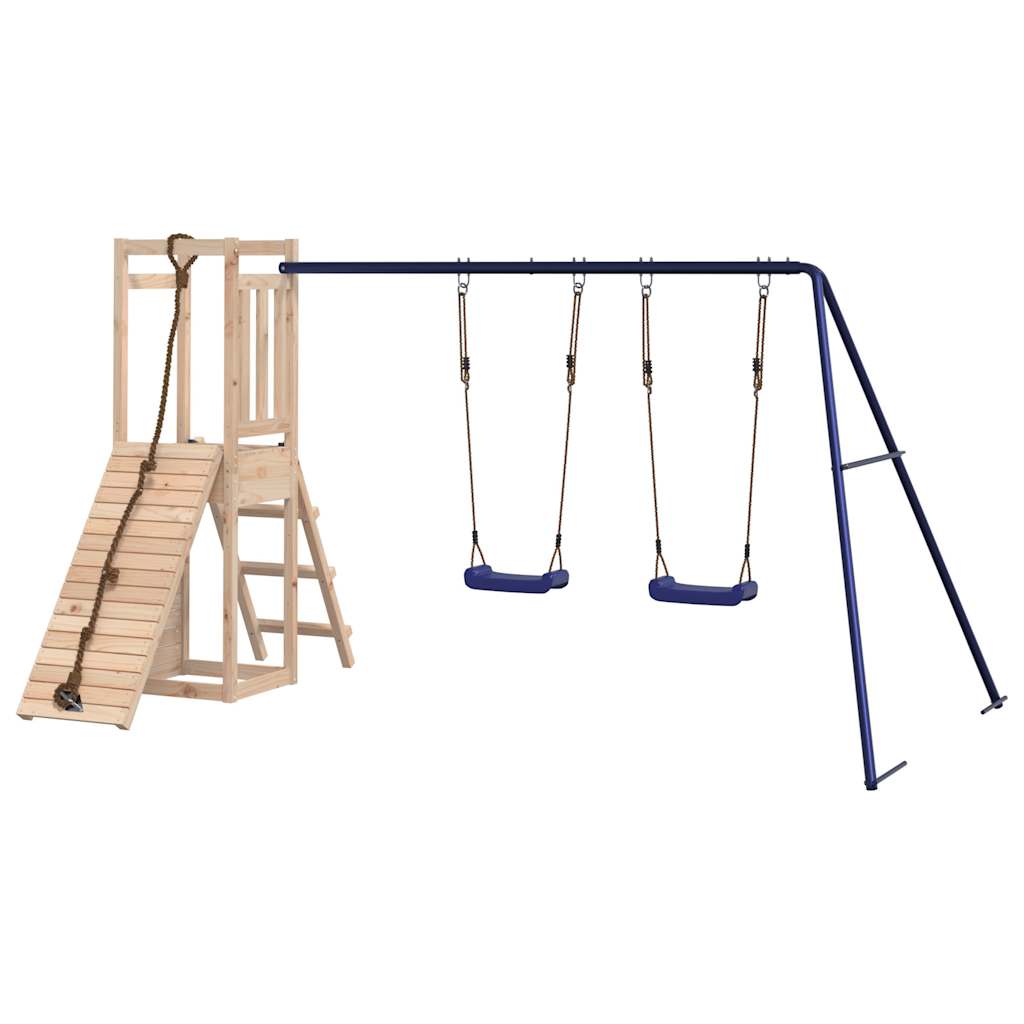 vidaXL Spielturm Massivholz Kiefer