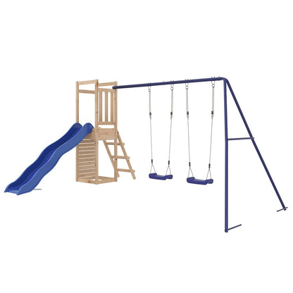 vidaXL Spielturm Massivholz Kiefer