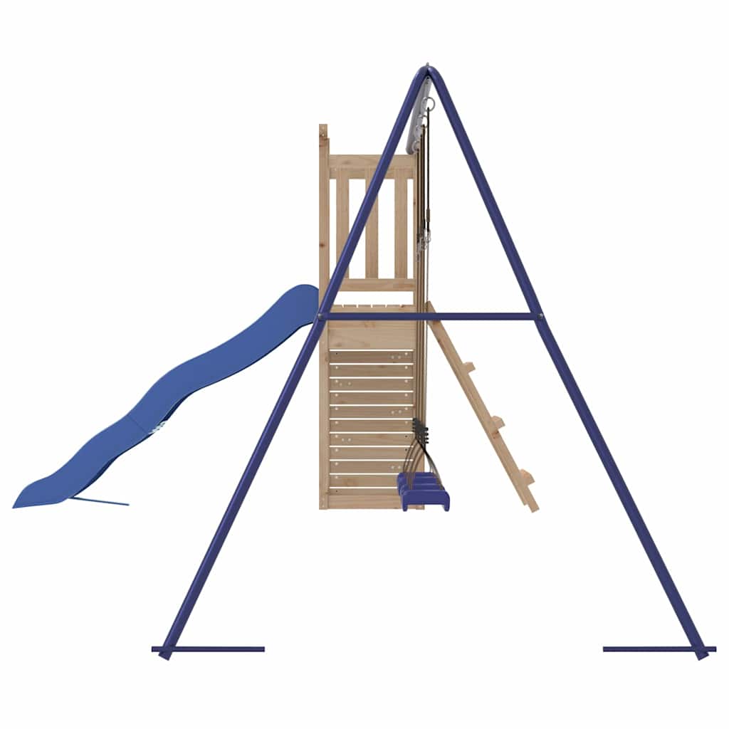 vidaXL Spielturm Massivholz Kiefer