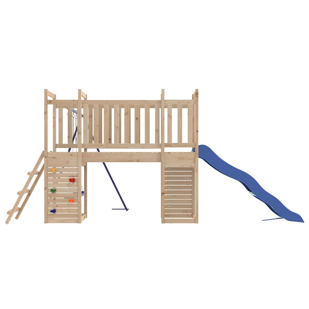 vidaXL Spielturm Massivholz Kiefer