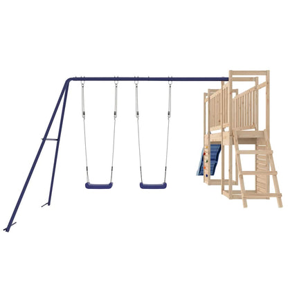 vidaXL Spielturm Massivholz Kiefer
