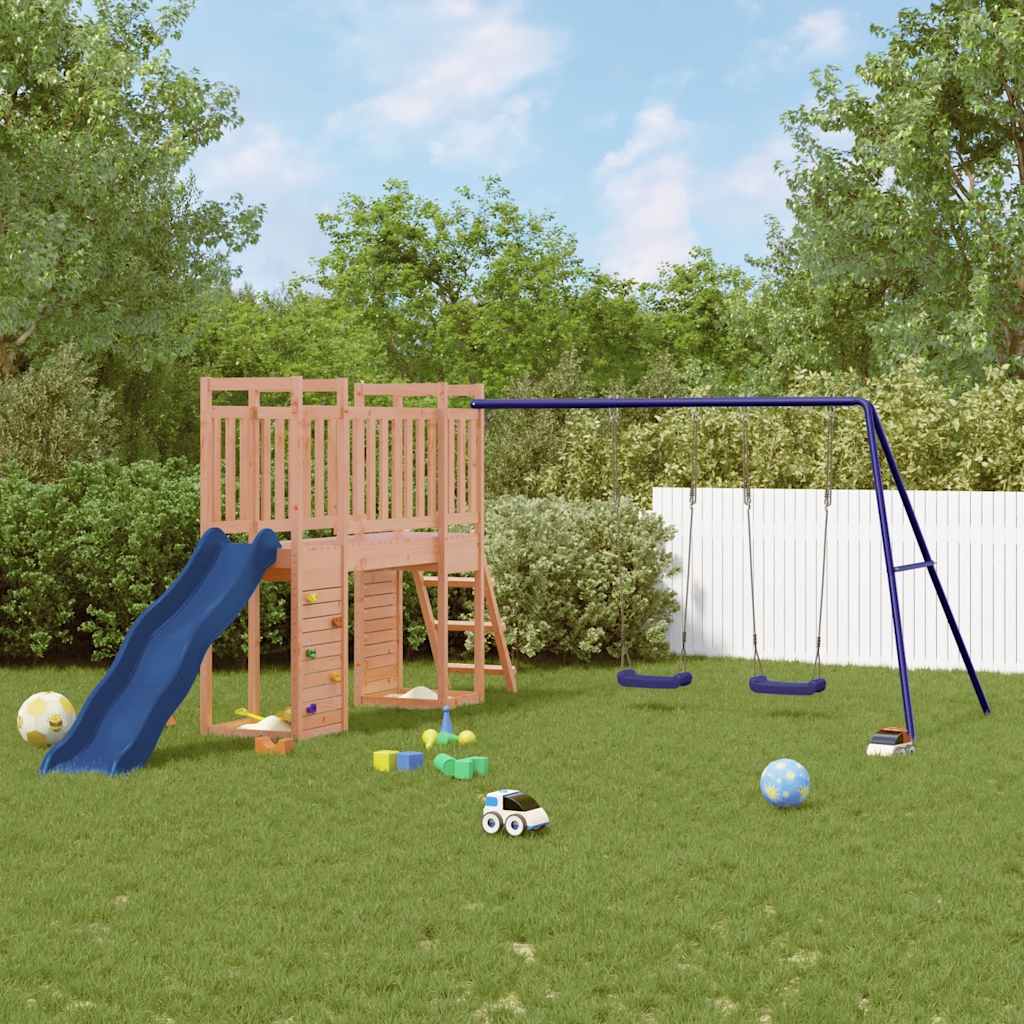 vidaXL Spielturm Massivholz Douglasie