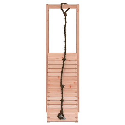 vidaXL Spielturm mit Kletterwand Massivholz Douglasie