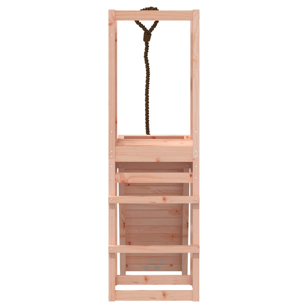 vidaXL Spielturm mit Kletterwand Massivholz Douglasie