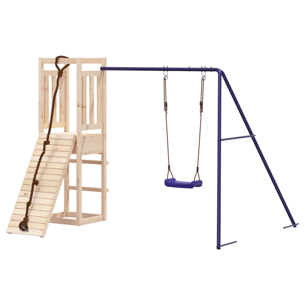 vidaXL Spielturm Massivholz Kiefer