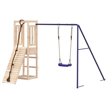 vidaXL Spielturm Massivholz Kiefer