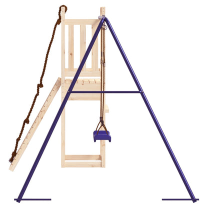vidaXL Spielturm Massivholz Kiefer