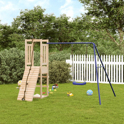 vidaXL Spielturm Massivholz Kiefer