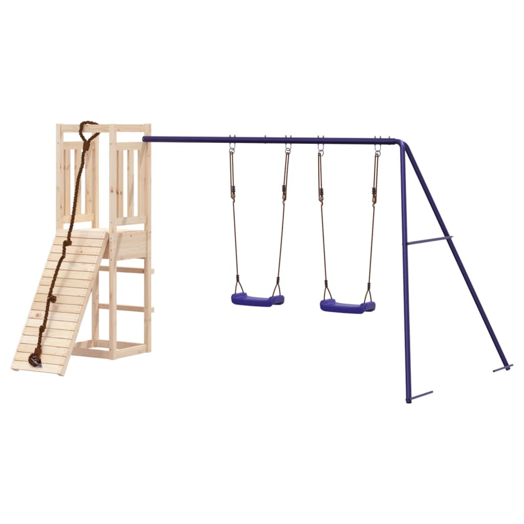 vidaXL Spielturm Massivholz Kiefer
