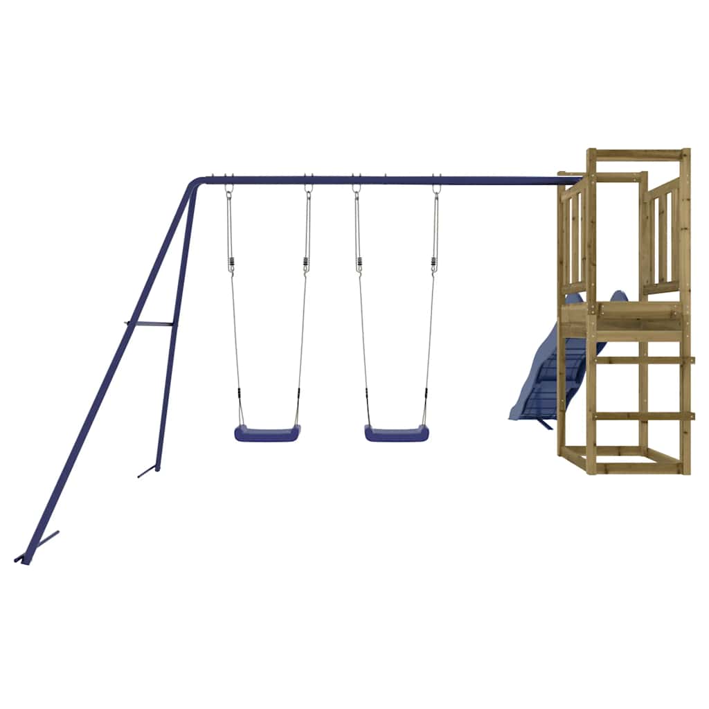 vidaXL Spielturm Imprägniertes Kiefernholz