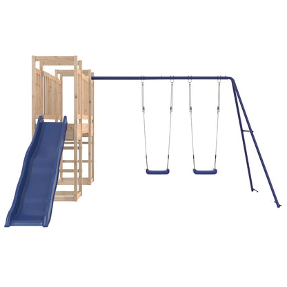 vidaXL Spielturm Massivholz Kiefer