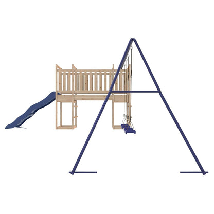 vidaXL Spielturm Massivholz Kiefer