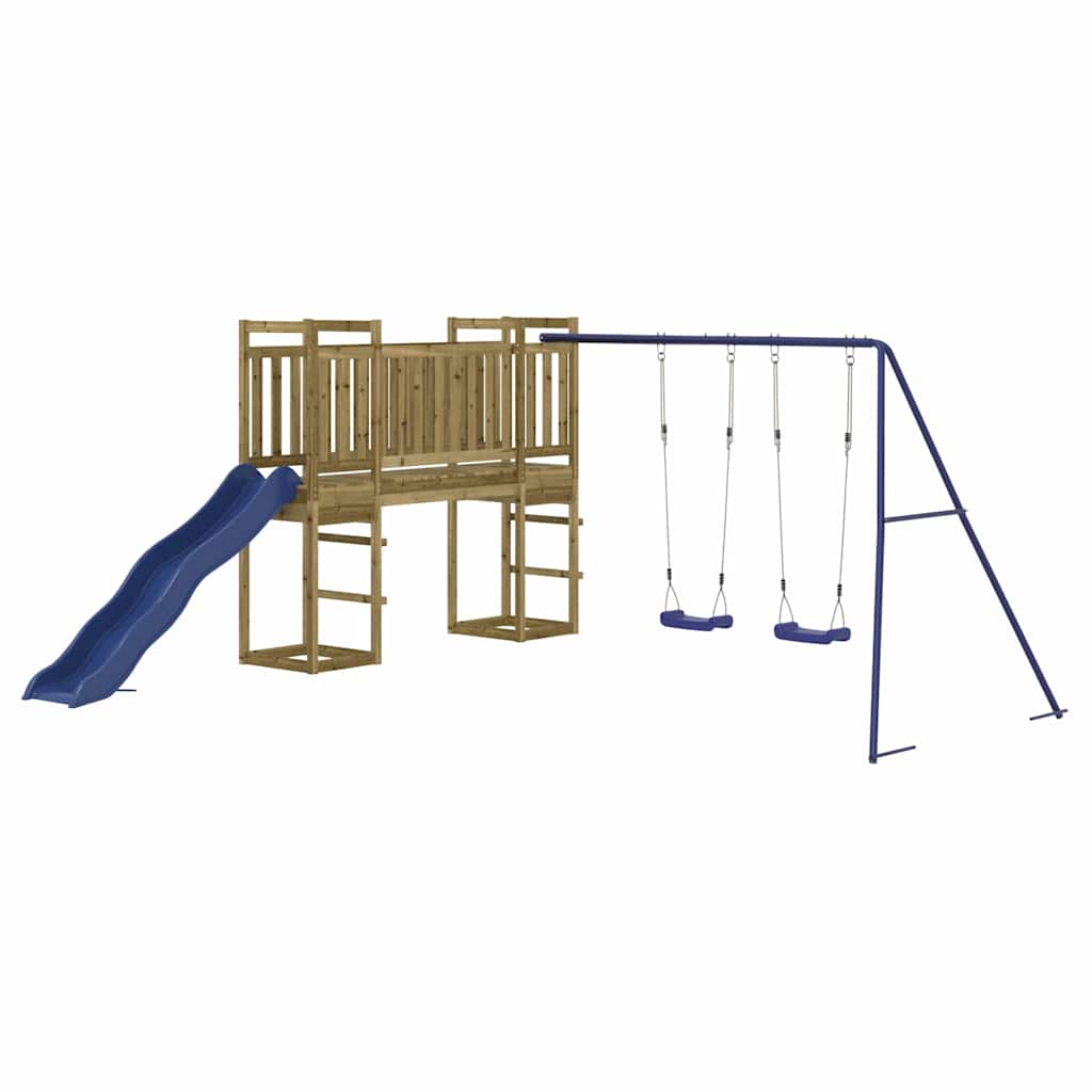 vidaXL Spielturm Imprägniertes Kiefernholz