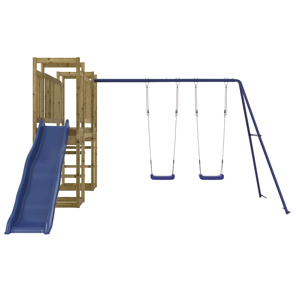 vidaXL Spielturm Imprägniertes Kiefernholz