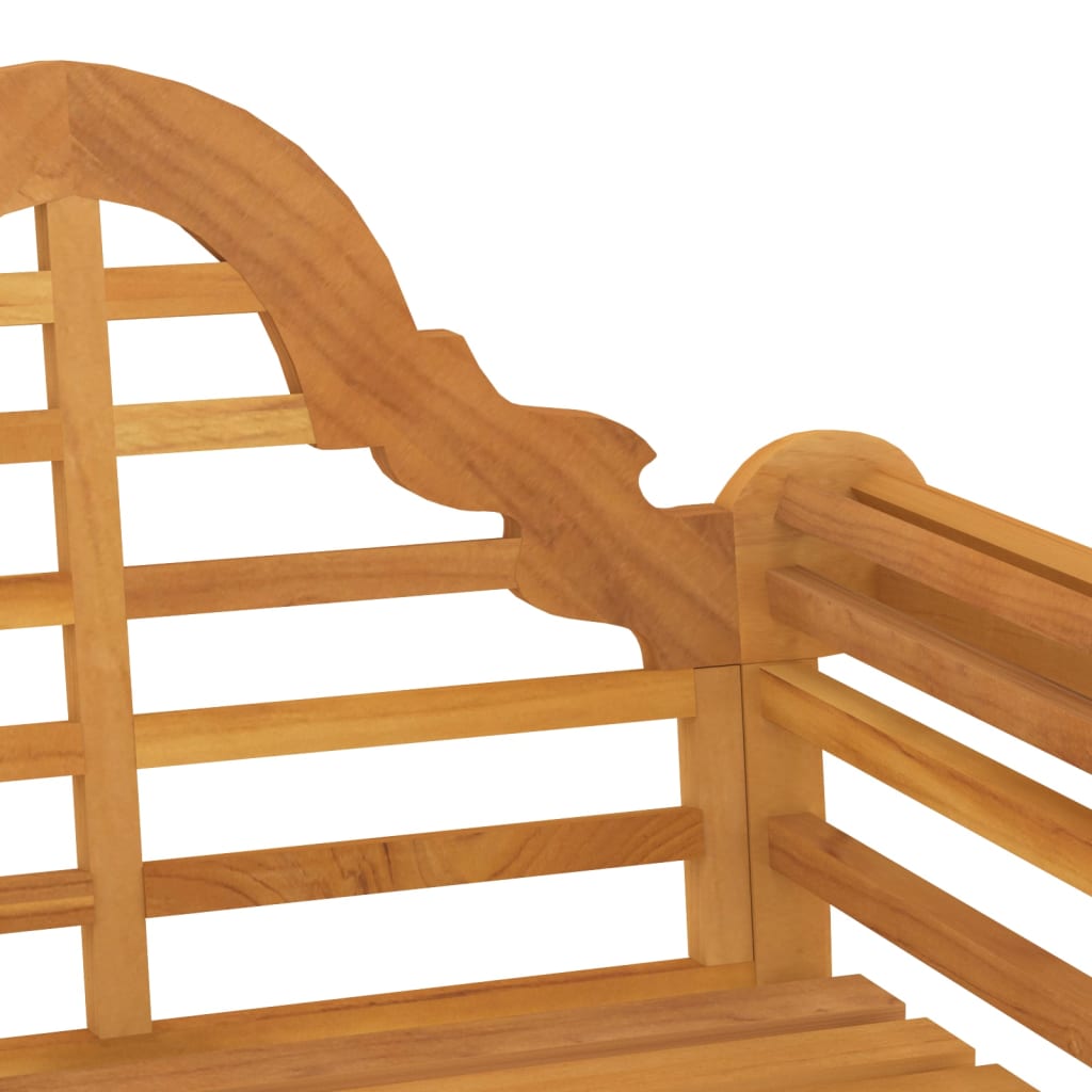 vidaXL Chaise de jardin 88x60x92 cm Bois de teck massif