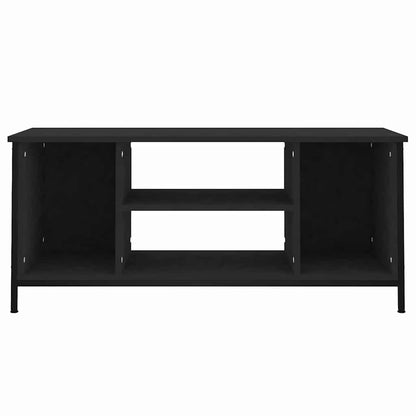vidaXL Meuble TV Noir 102x35x45 cm Bois d'ingénierie