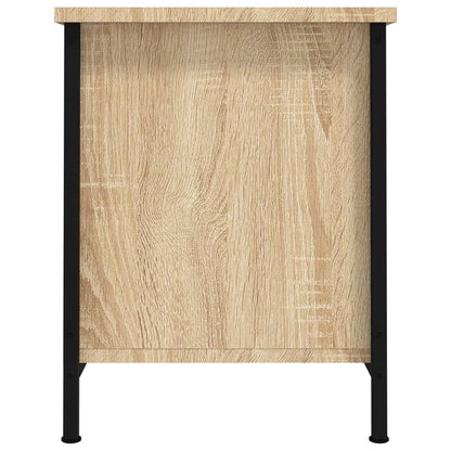 Meuble TV vidaXL avec portes, chêne sonoma, 60 x 35 x 45 cm, bois d'ingénierie