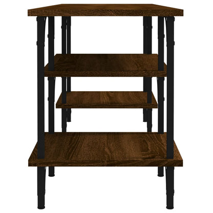 TV-Schrank Braun Eichen-Optik 102x35x45,5 cm Holzwerkstoff