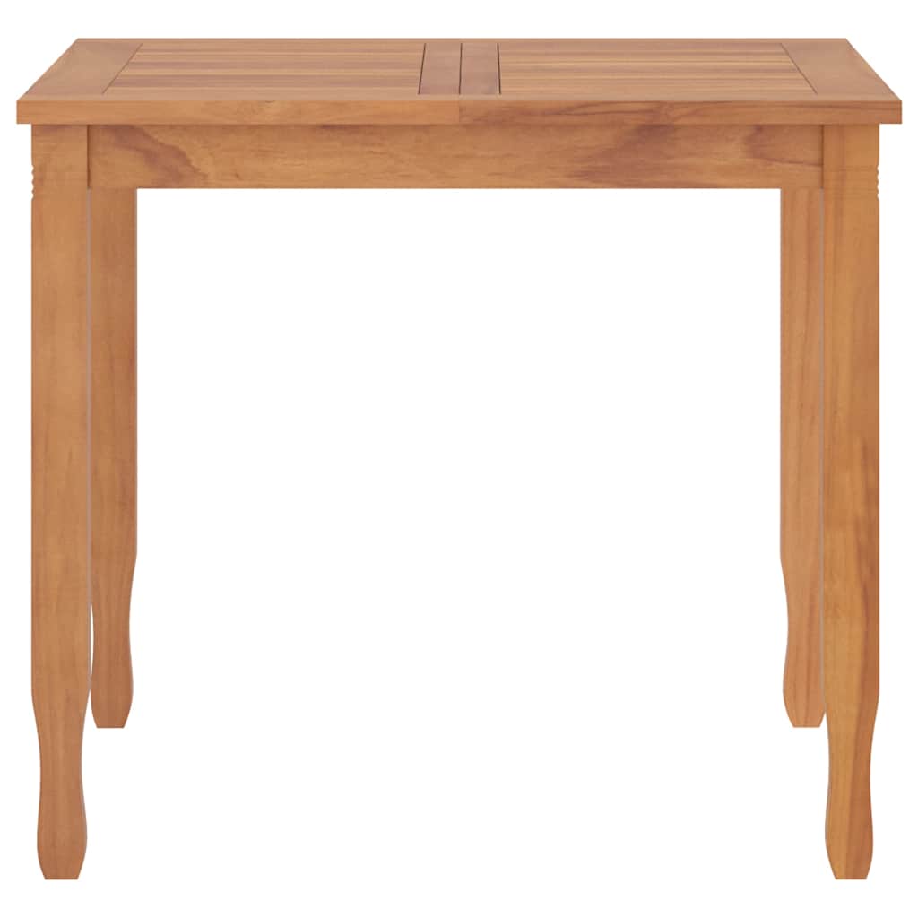 vidaXL 5-tlg. Garten-Essgruppe Massivholz Teak