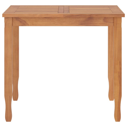 vidaXL 5-tlg. Garten-Essgruppe Massivholz Teak