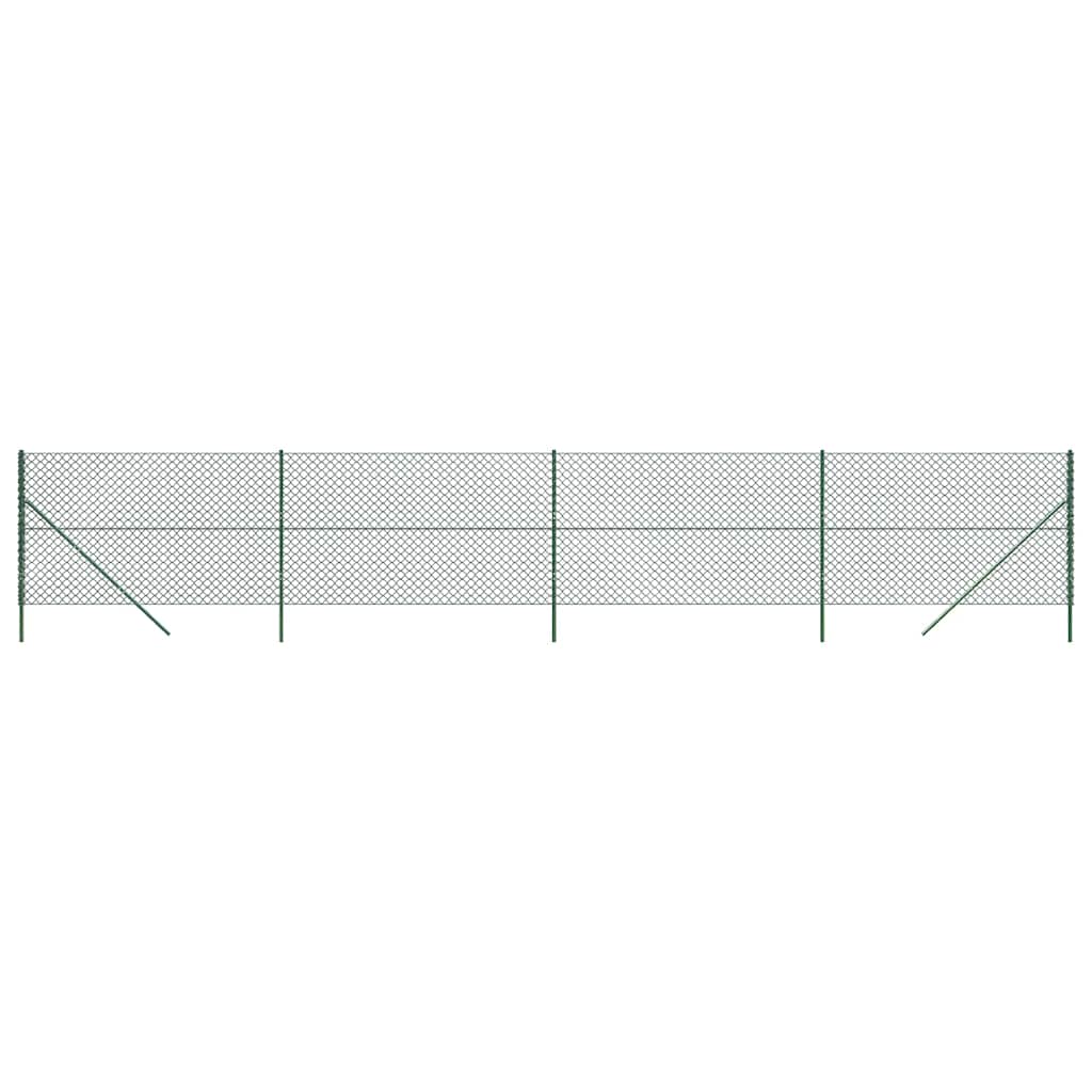 vidaXL Grillage Vert 1,8x10 m