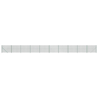 vidaXL Grillage avec bride de sol Vert 2,2x25 m