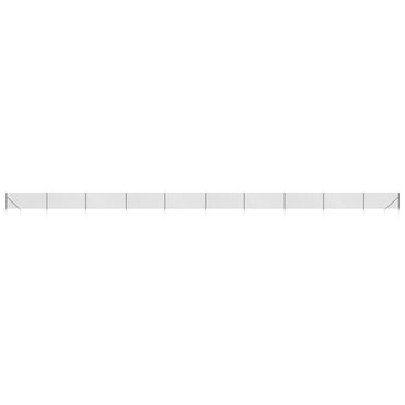 vidaXL Clôture grillagée avec manchons de sol Anthracite 1,1x25 m