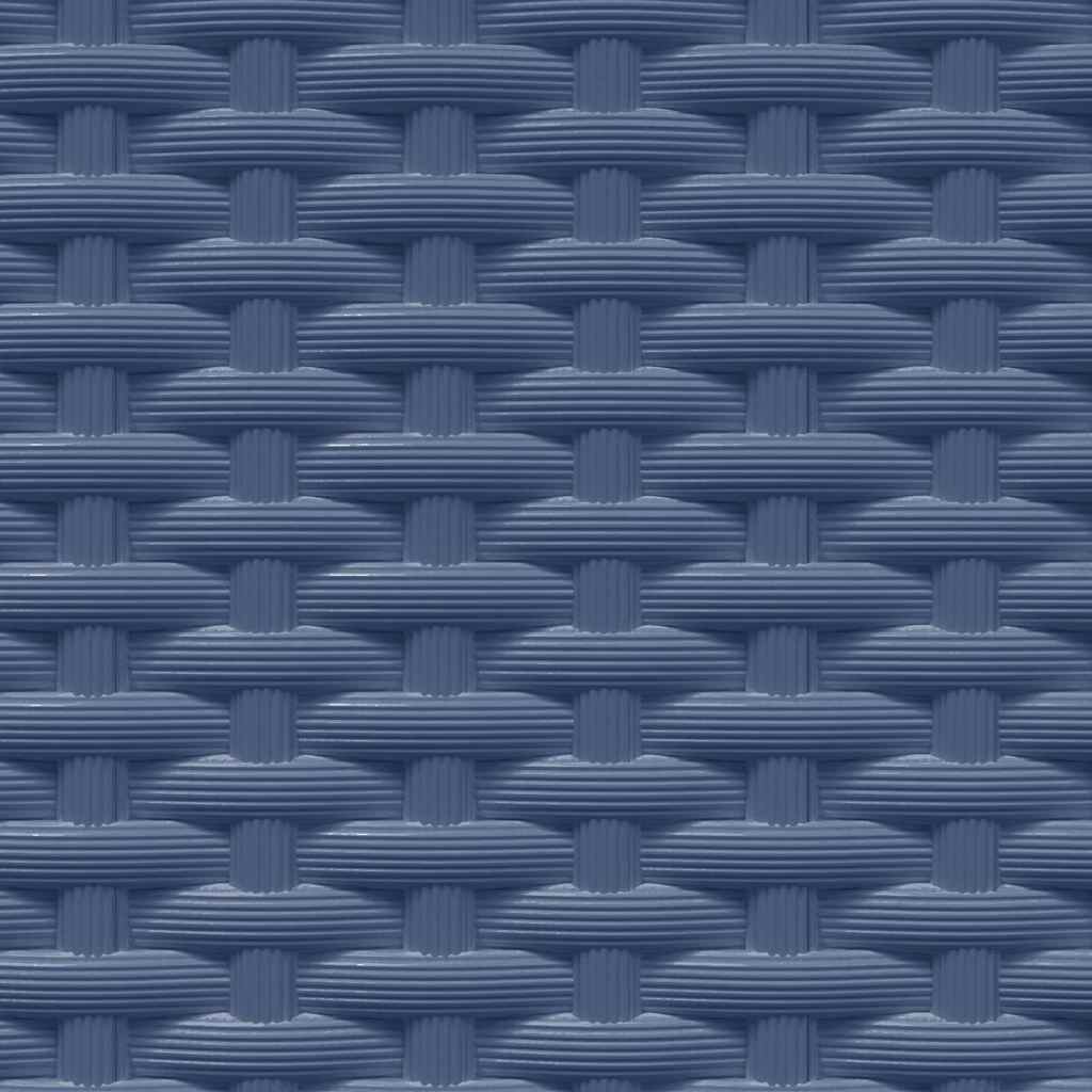 vidaXL Pflanzkübel 4 Stk. Blaugrau 30x30x37 cm Polypropylen