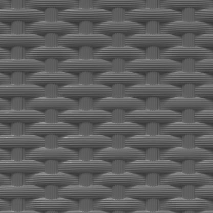 vidaXL Pflanzkübel 4 Stk. Schwarz 30x30x37 cm Polypropylen