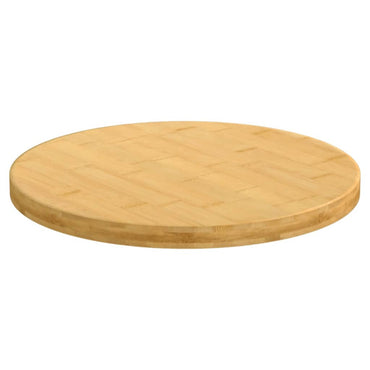 vidaXL Tischplatte Ø30x2,5 cm Bambus