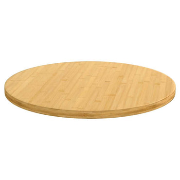 vidaXL Plateau de table Ø70x2,5 cm bambou