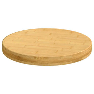 vidaXL Plateau de table Ø40x4 cm bambou