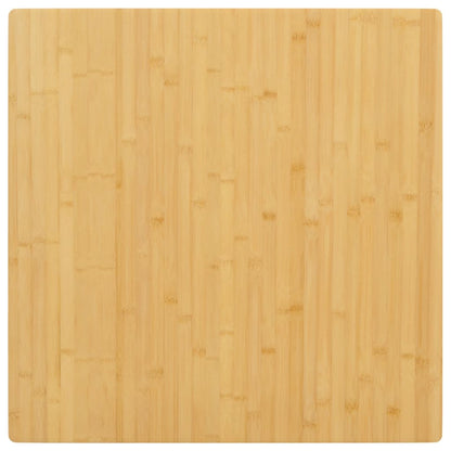 vidaXL Tischplatte 70x70x1,5 cm Bambus
